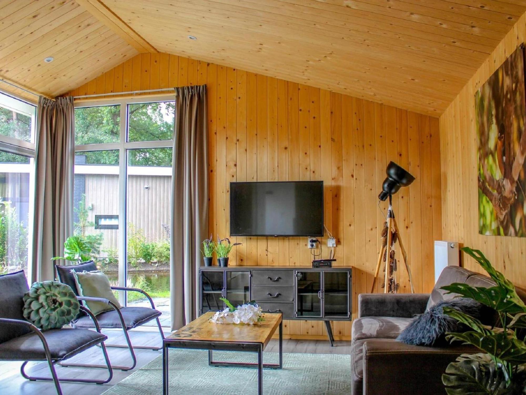 הונדרלו Comfortable Chalet With Combination Microwave Near The Veluwe מראה חיצוני תמונה