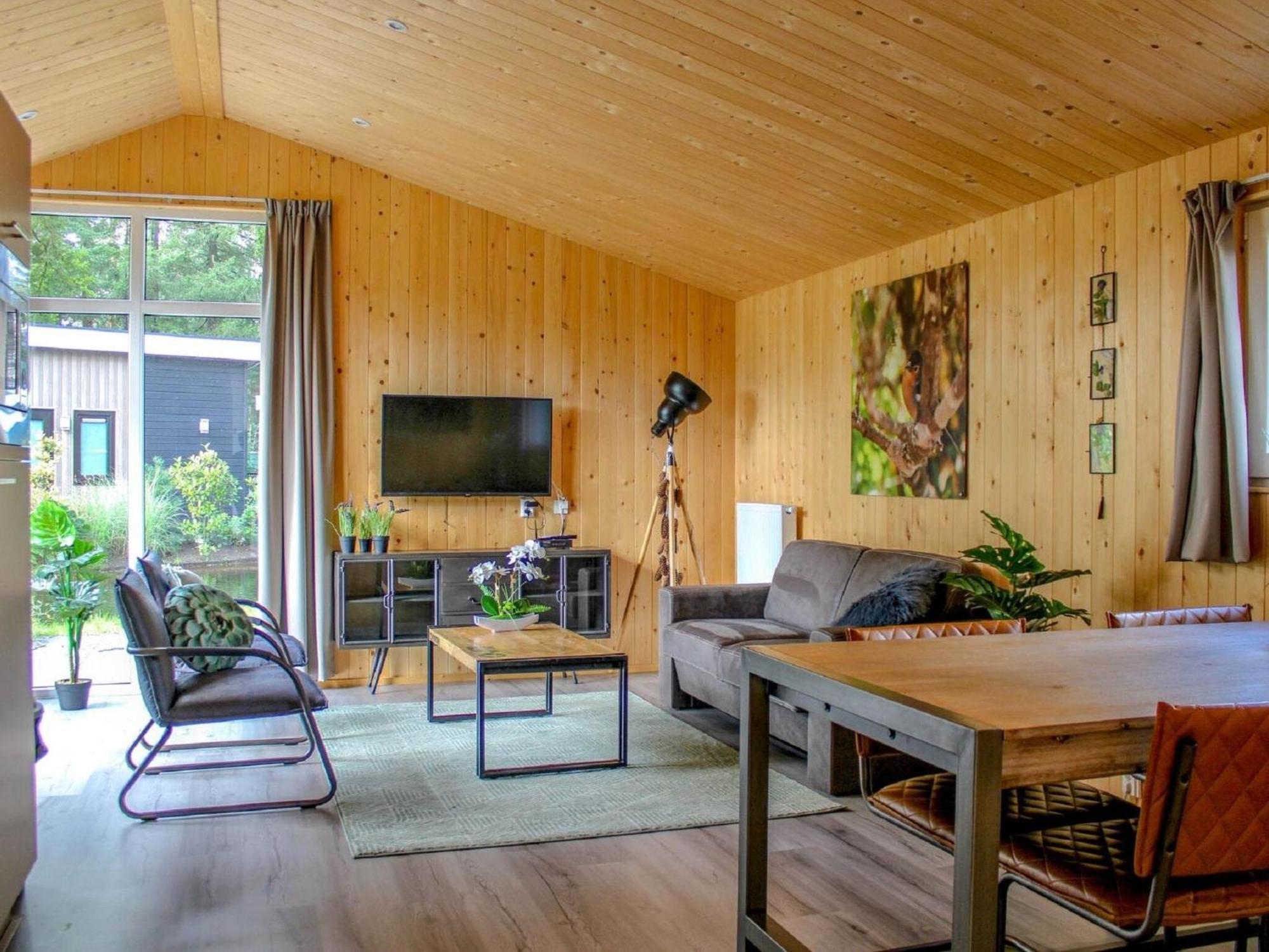 הונדרלו Comfortable Chalet With Combination Microwave Near The Veluwe מראה חיצוני תמונה