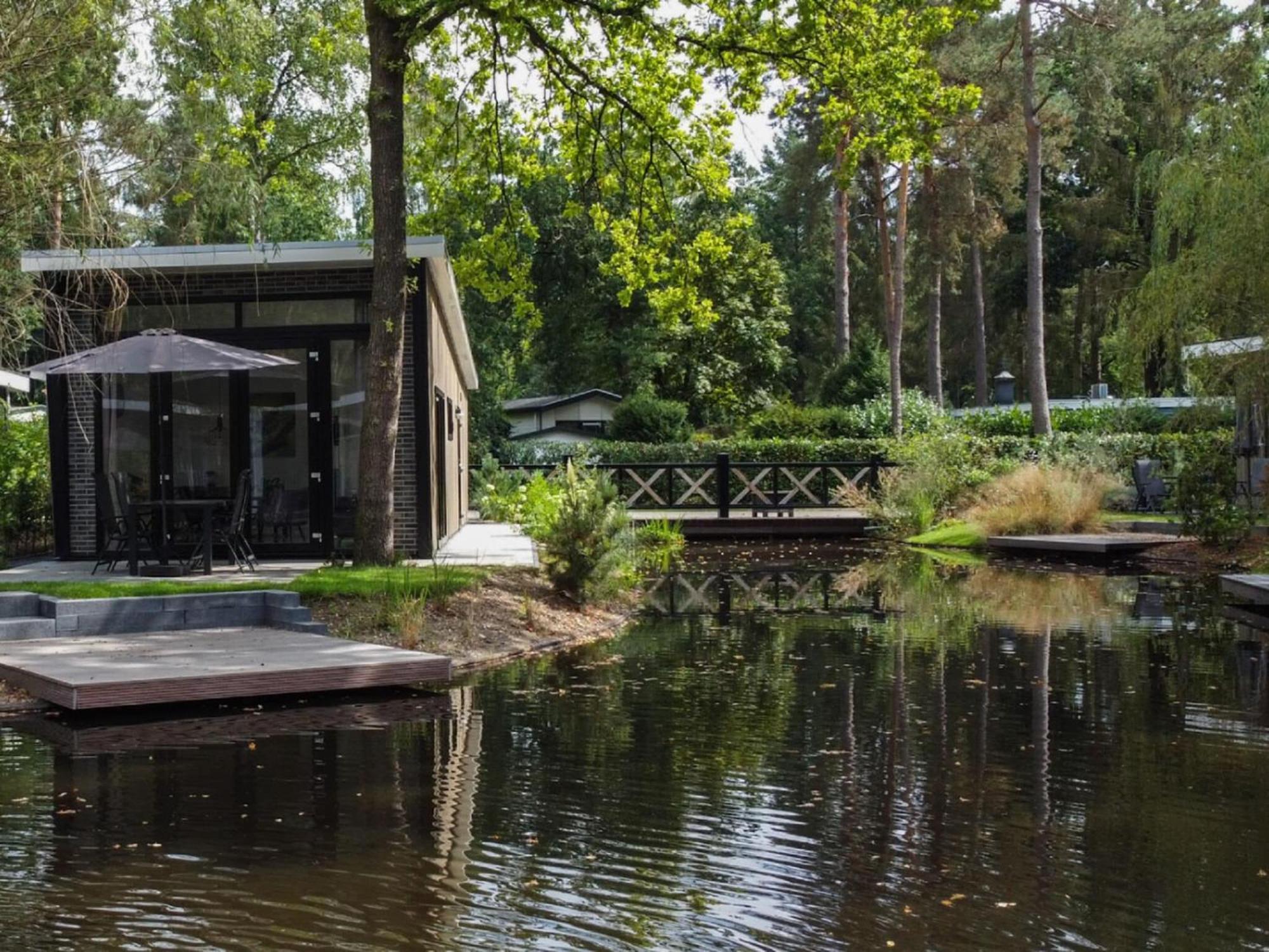 הונדרלו Comfortable Chalet With Combination Microwave Near The Veluwe מראה חיצוני תמונה
